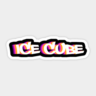 ice cube Sticker